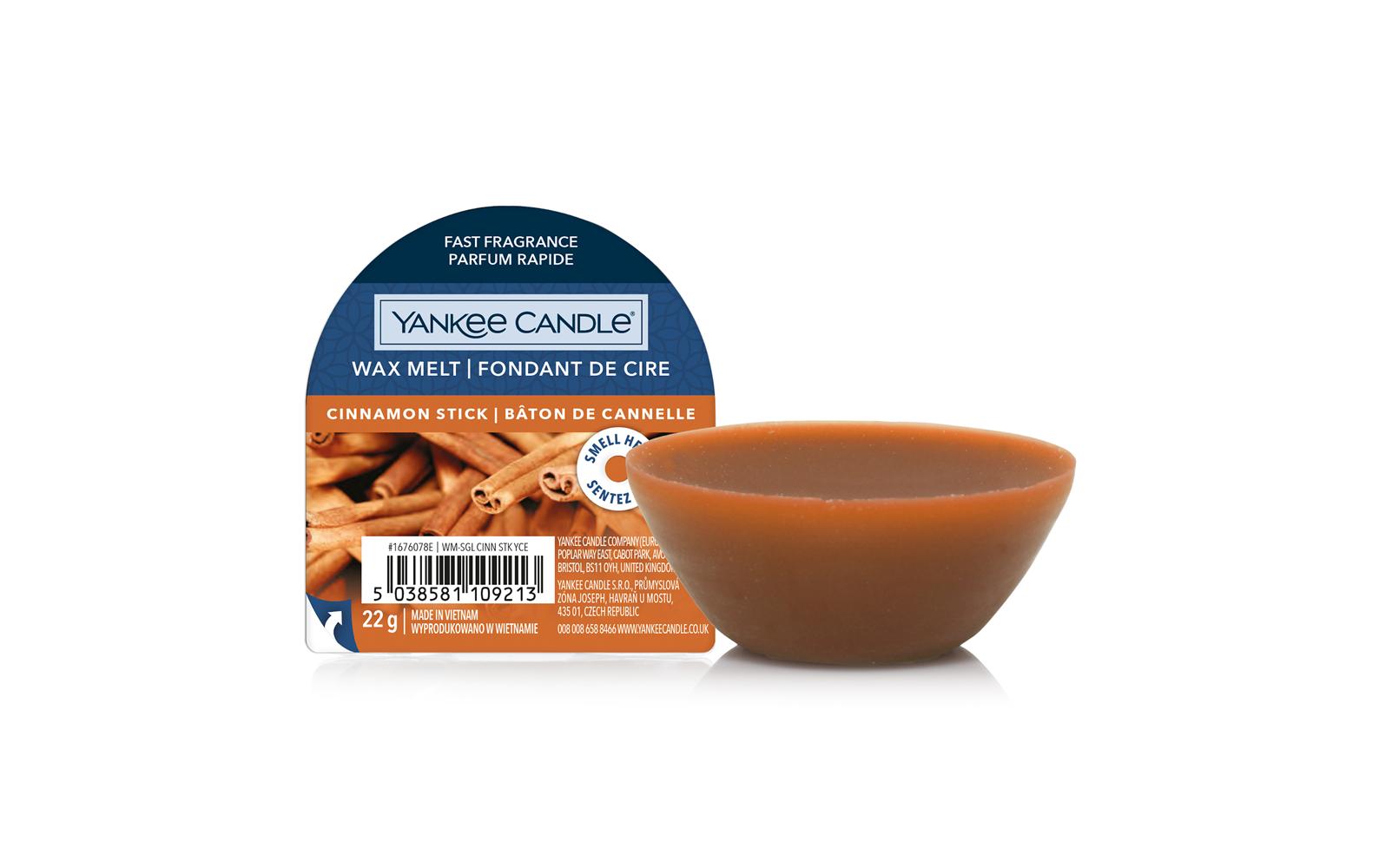 Yankee Candle Zimtstange – Duftwachsplättchen, 1 Stück