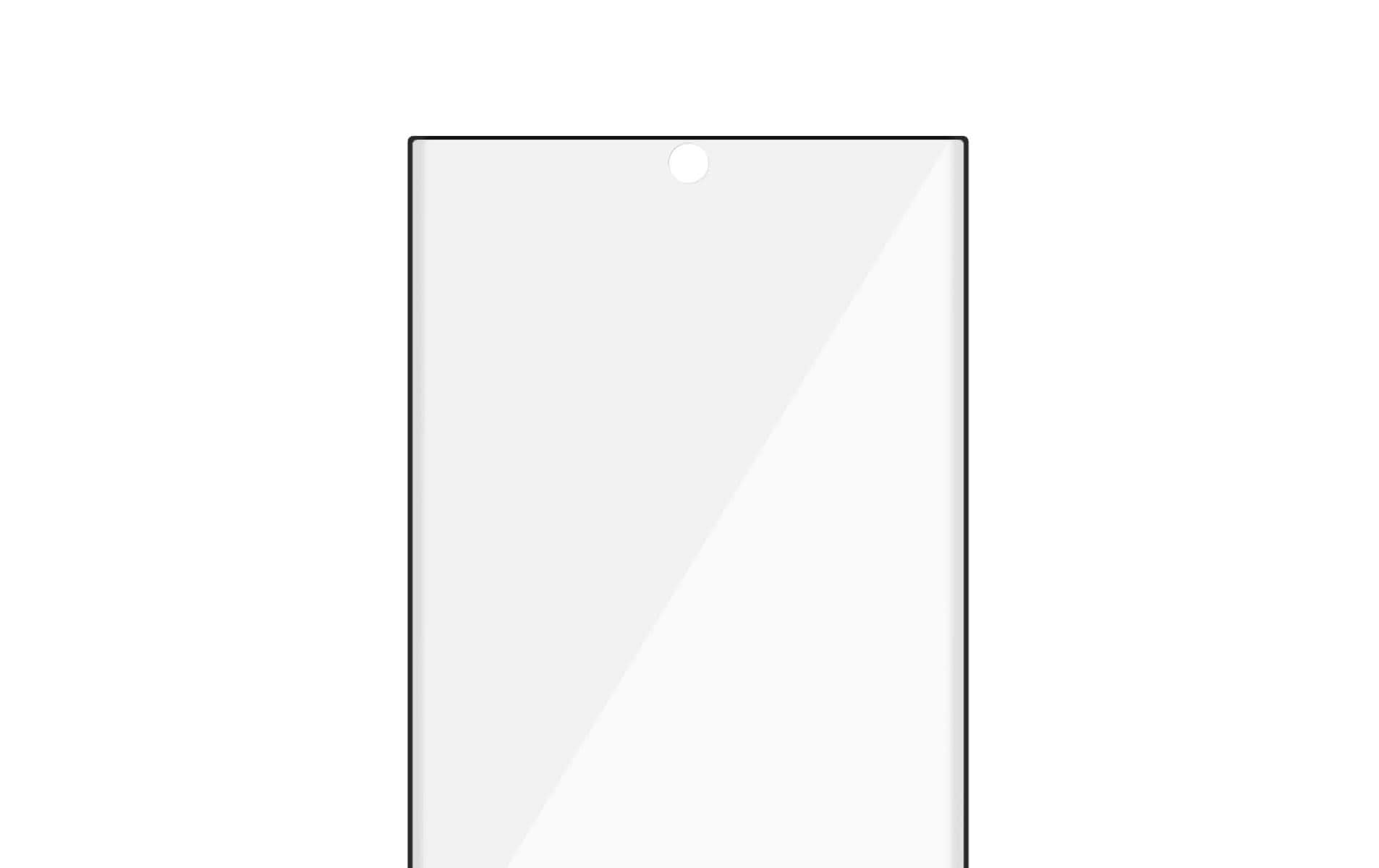 PanzerGlass Displayschutzglas – für Samsung Galaxy S22 Ultra, Hartglas, Transparent – 1er-Pack