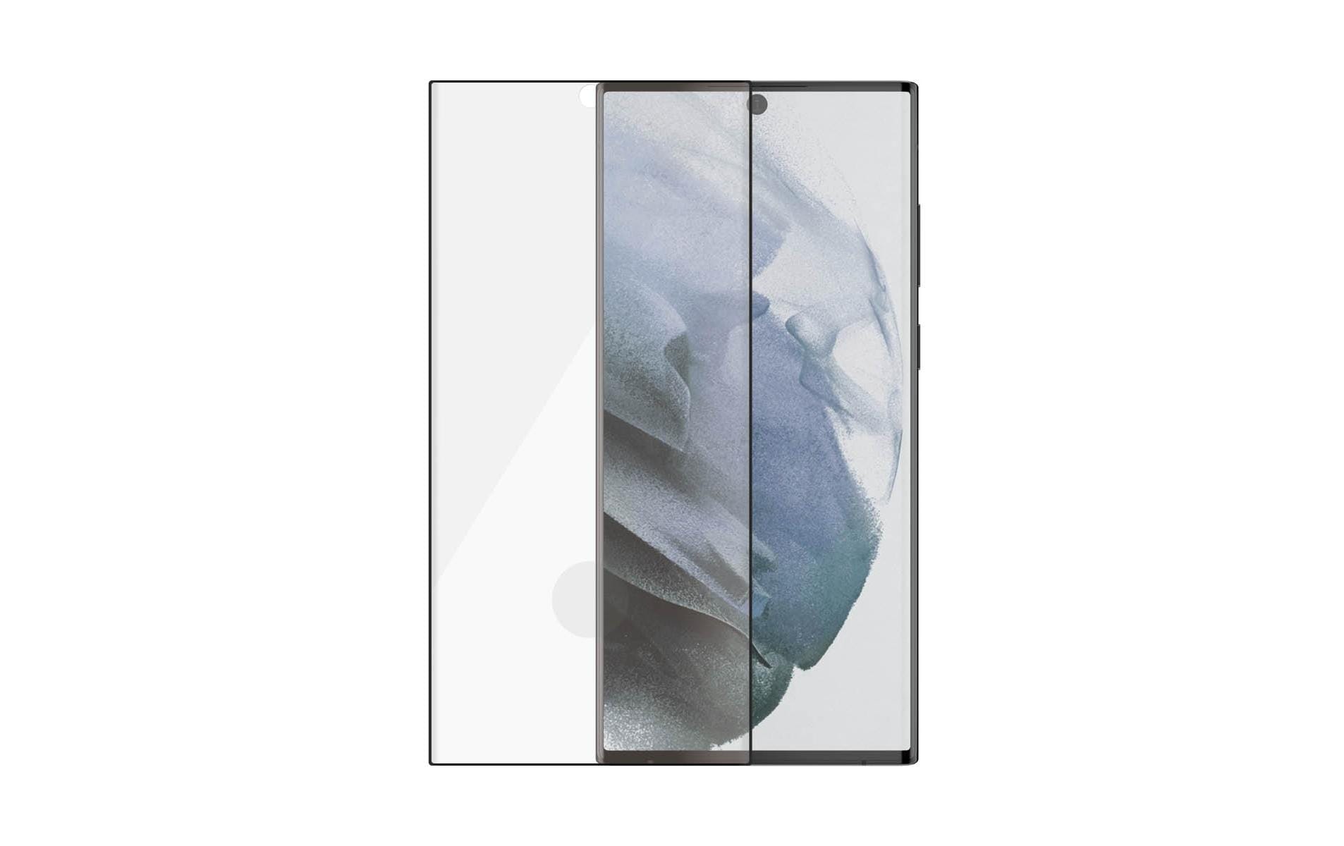PanzerGlass Displayschutzglas – für Samsung Galaxy S22 Ultra, Hartglas, Transparent – 1er-Pack