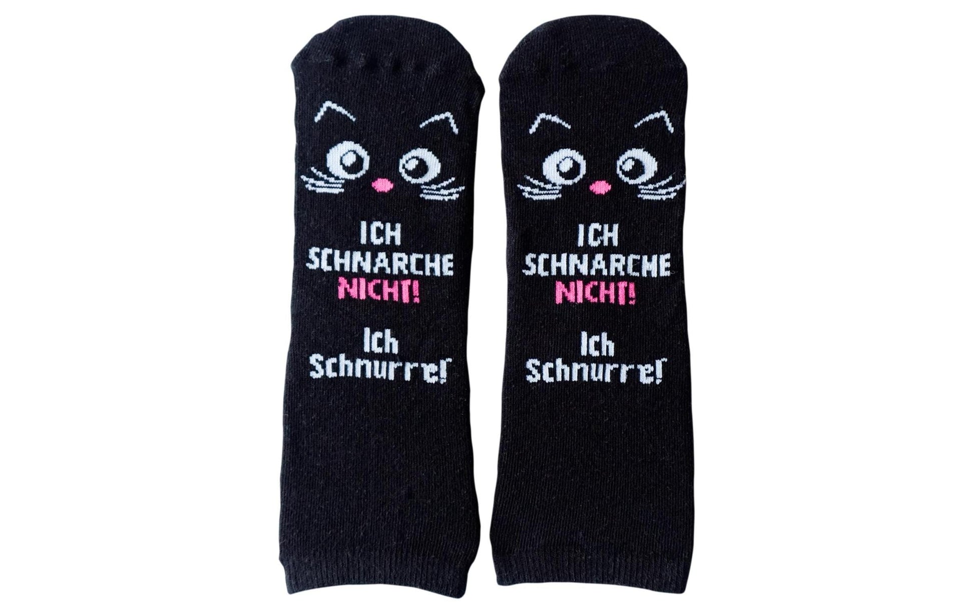Sheepworld Zaubersocken Ich schnarche nicht – Schwarz, Grösse 36–40