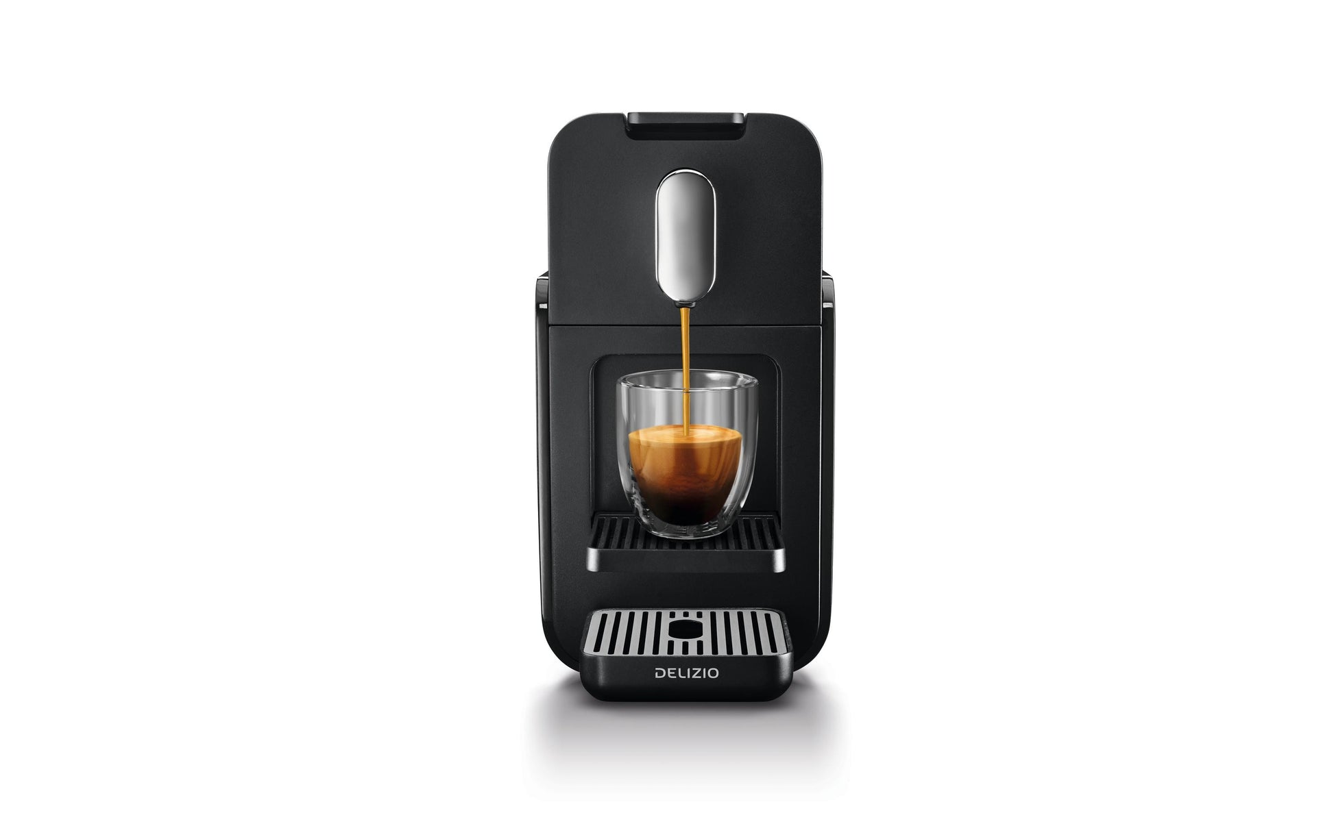 Delizio Brava Kapselmaschine – für Delizio-Kapseln, 1,3 l, Schwarz