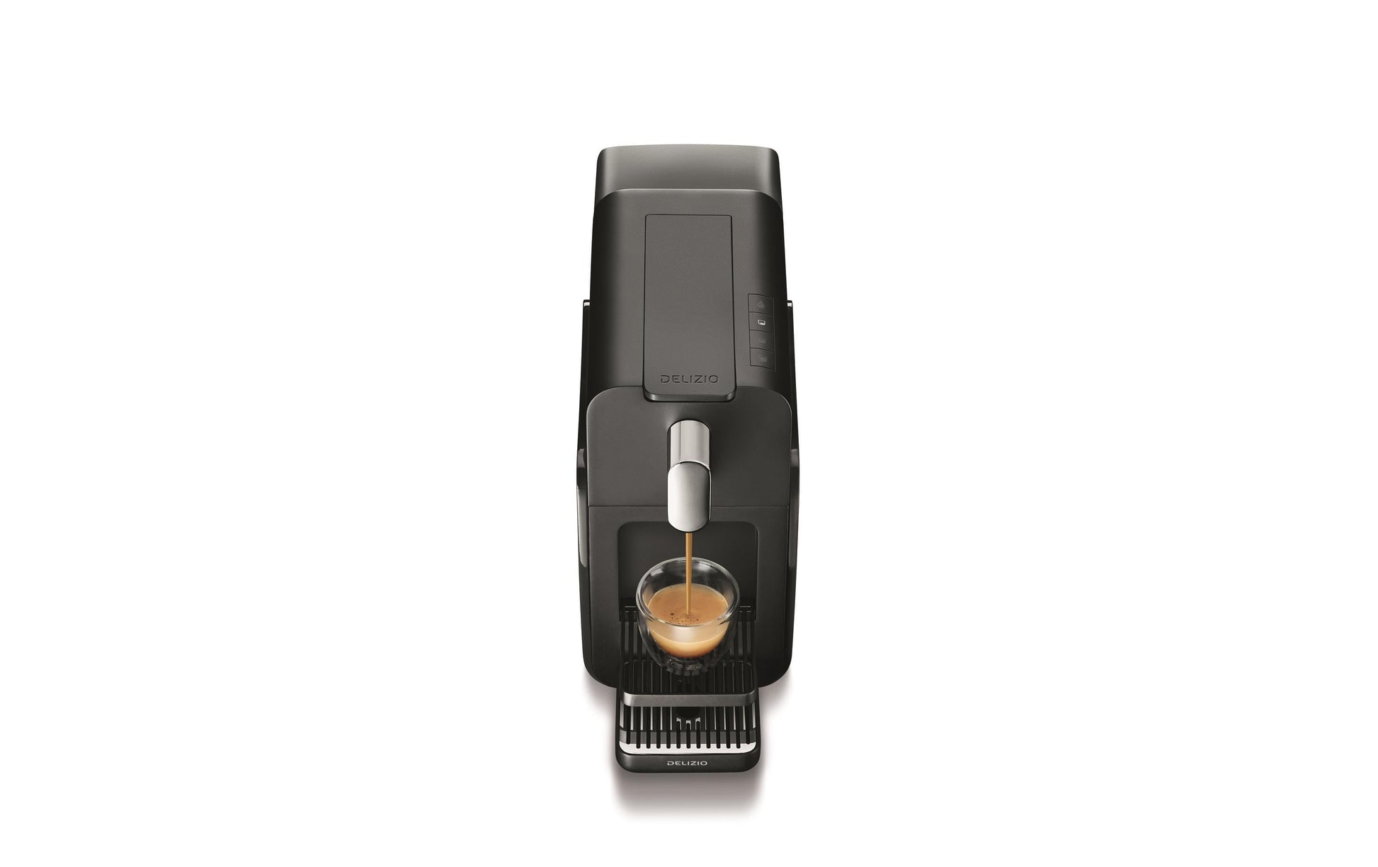 Delizio Brava Kapselmaschine – für Delizio-Kapseln, 1,3 l, Schwarz