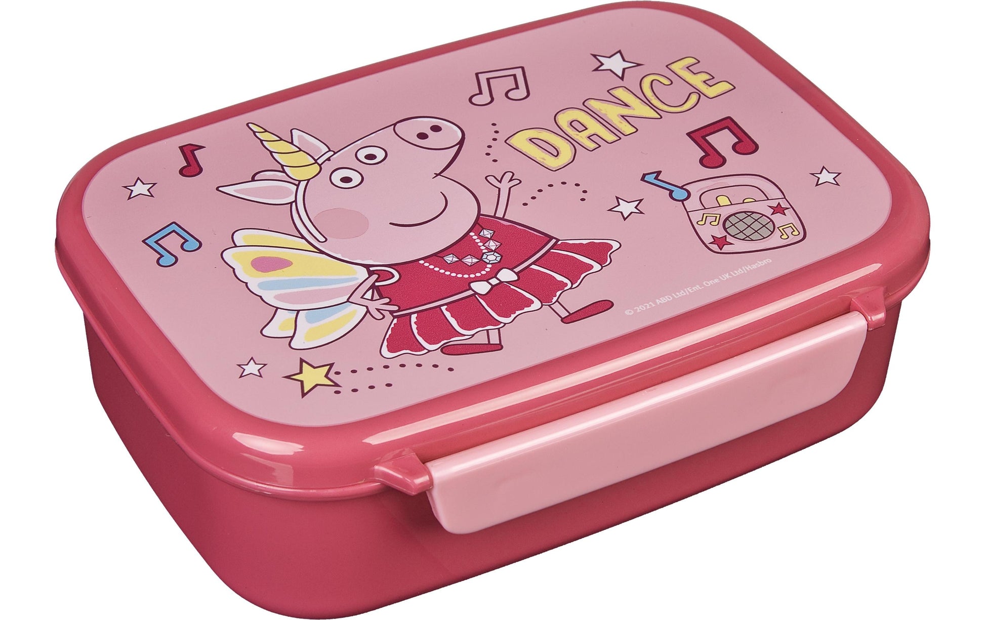 Scooli Lunchbox, 18 × 13,5 × 6 cm, Kunststoff, mit Unterteilung, rosa