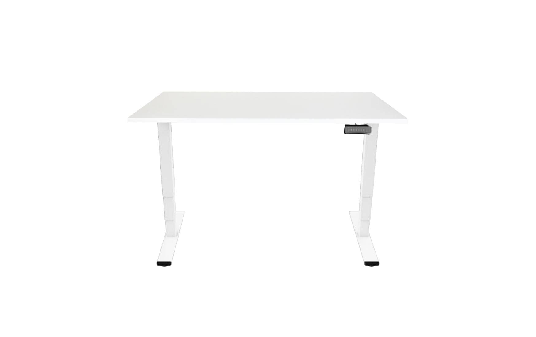 Contini Stehtisch – 160 × 80 × 130 cm – weiss – höhenverstellbar