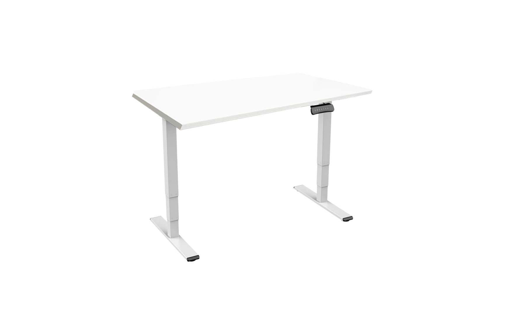 Contini Stehtisch – 200 × 90 × 130 cm – weiss – höhenverstellbar