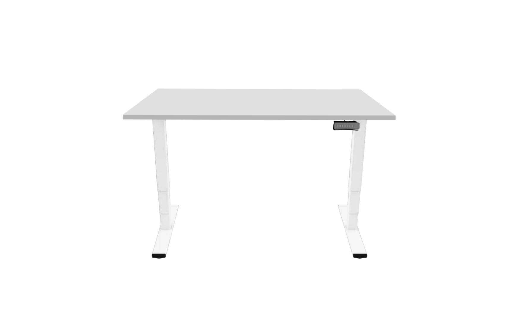 Contini Stehtisch – 160 × 80 × 130 cm – grau – höhenverstellbar