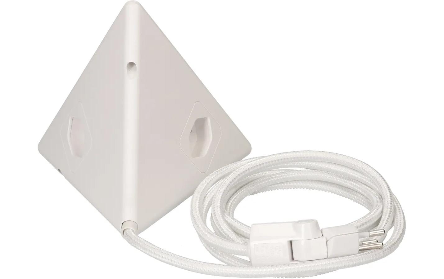 Max Hauri AG Max Hauri – Steckdosenleiste, 2× T13, 1× USB‑A, 1× USB‑C, 2,5 m, Stecker T12, weiss, ohne Schalter