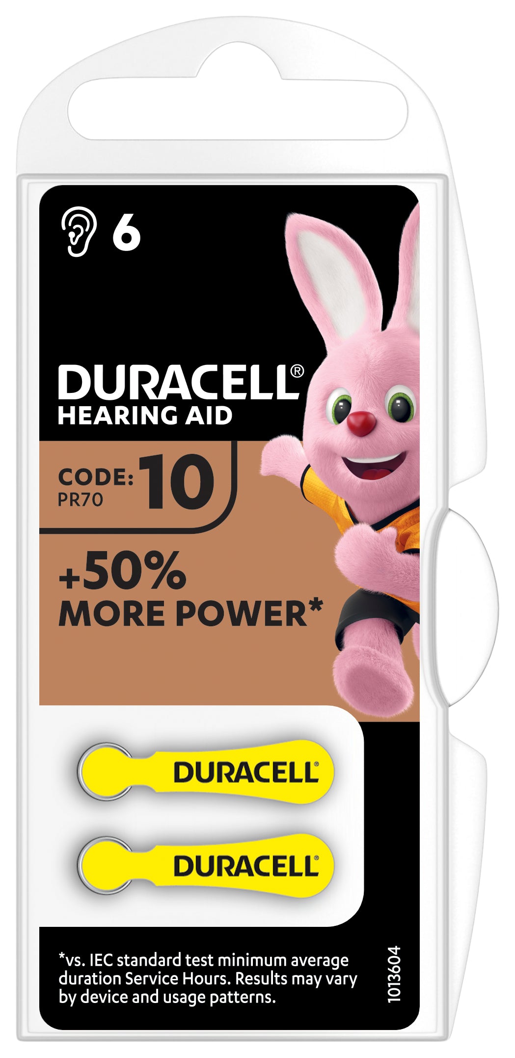 Duracell PR70 Akku 1,45 V 100 mAh 0,15 Wh Zink-Luft – für Hörgeräte