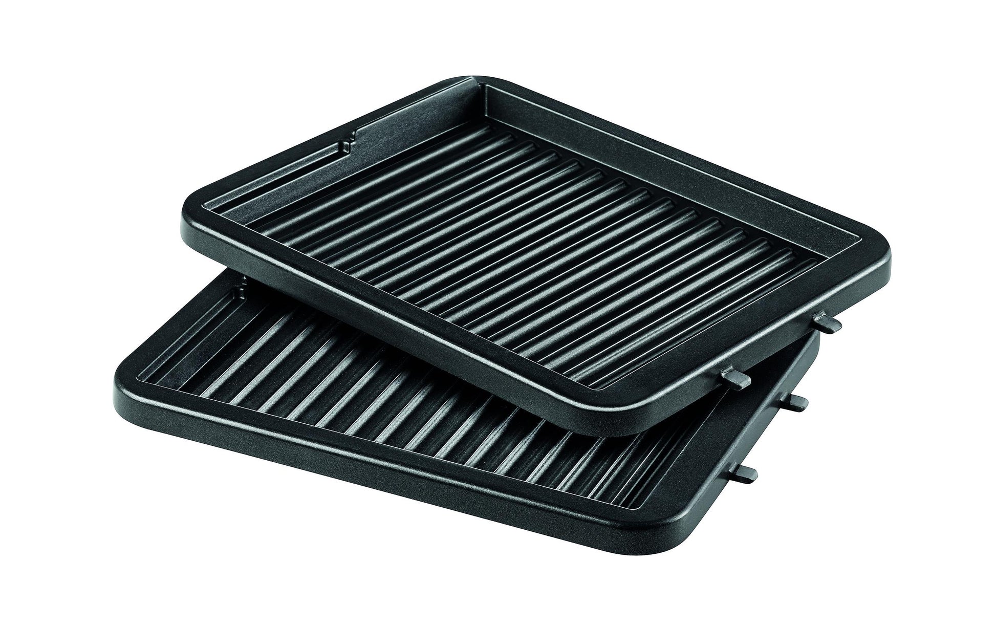 Tefal Waffeleisen WM755DCH – 2 Waffeln, 4in1 (Waffel/Toast/Panini/Grill), 1'200 W – Schwarz/Edelstahl