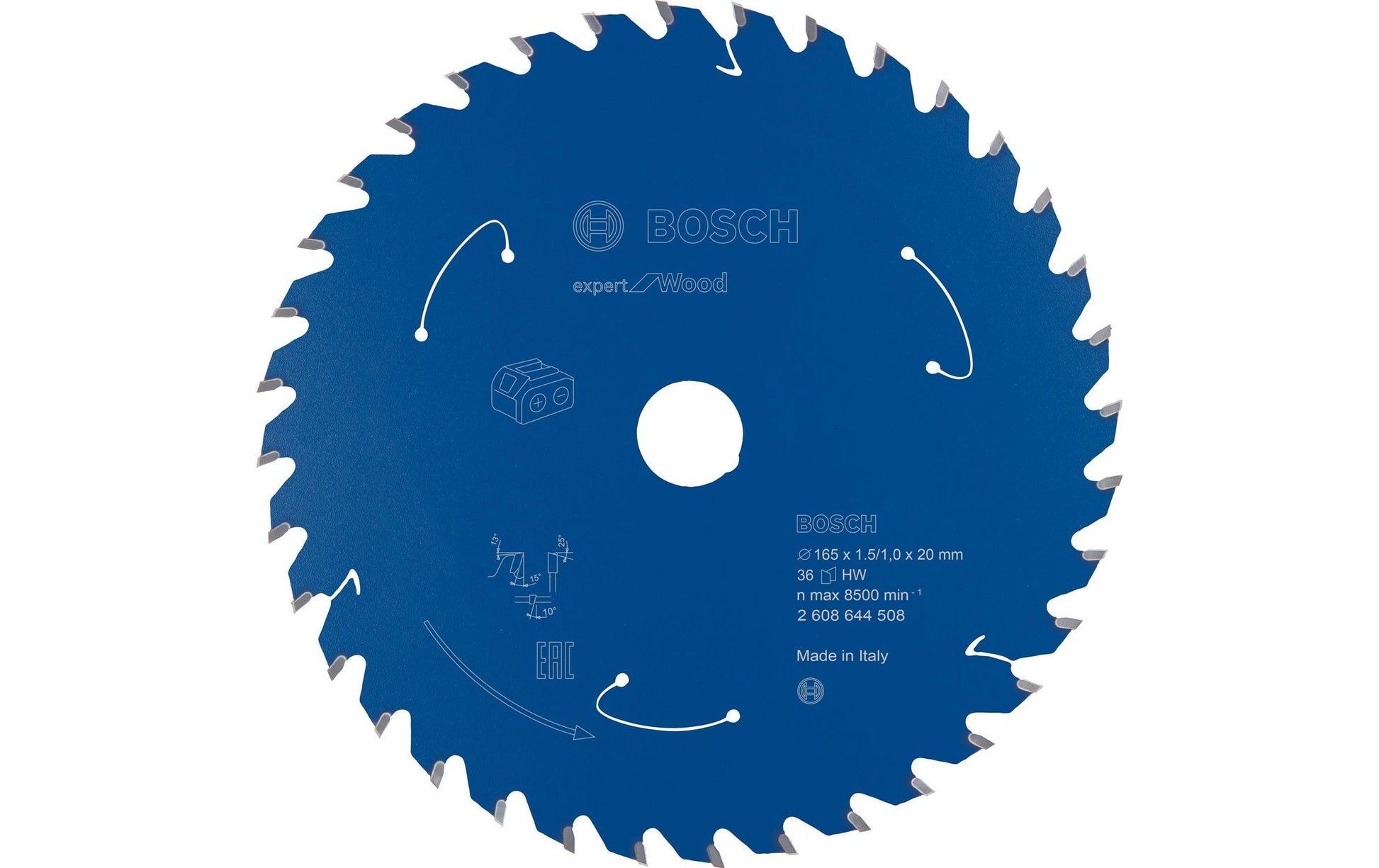 Bosch Professional – Kreissägeblatt, Expert, 165 mm × 1,5 mm × 20 mm