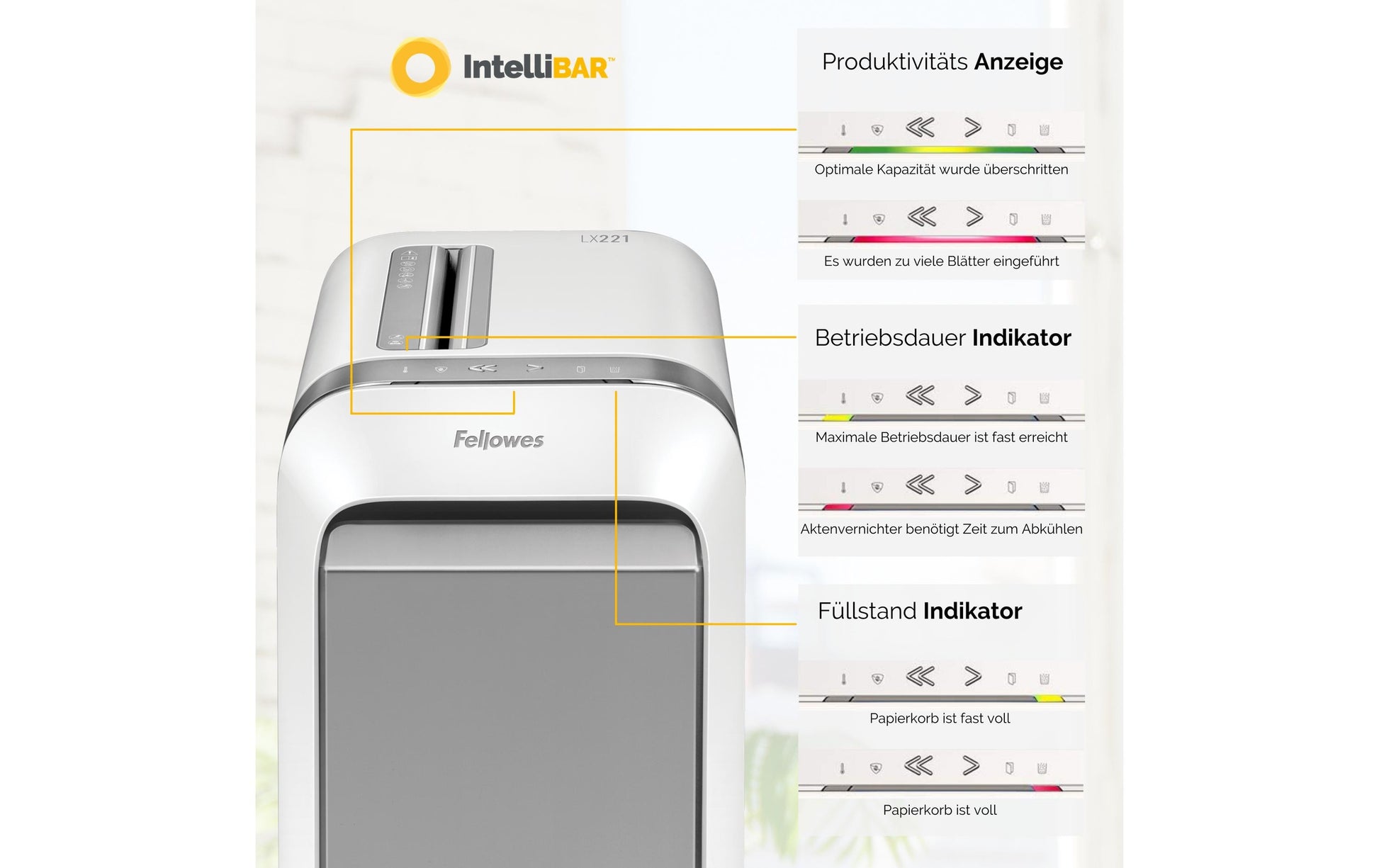 Fellowes LX221 – Aktenvernichter, DIN P-5, Mikroschnitt 7 mm, 20 Blatt, 30 l