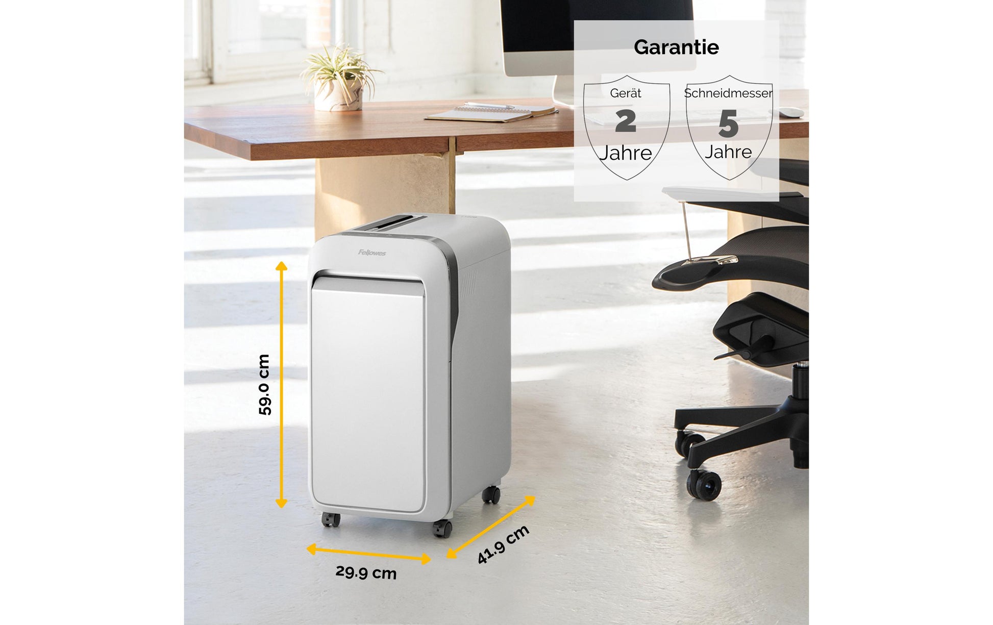 Fellowes LX221 – Aktenvernichter, DIN P-5, Mikroschnitt 7 mm, 20 Blatt, 30 l