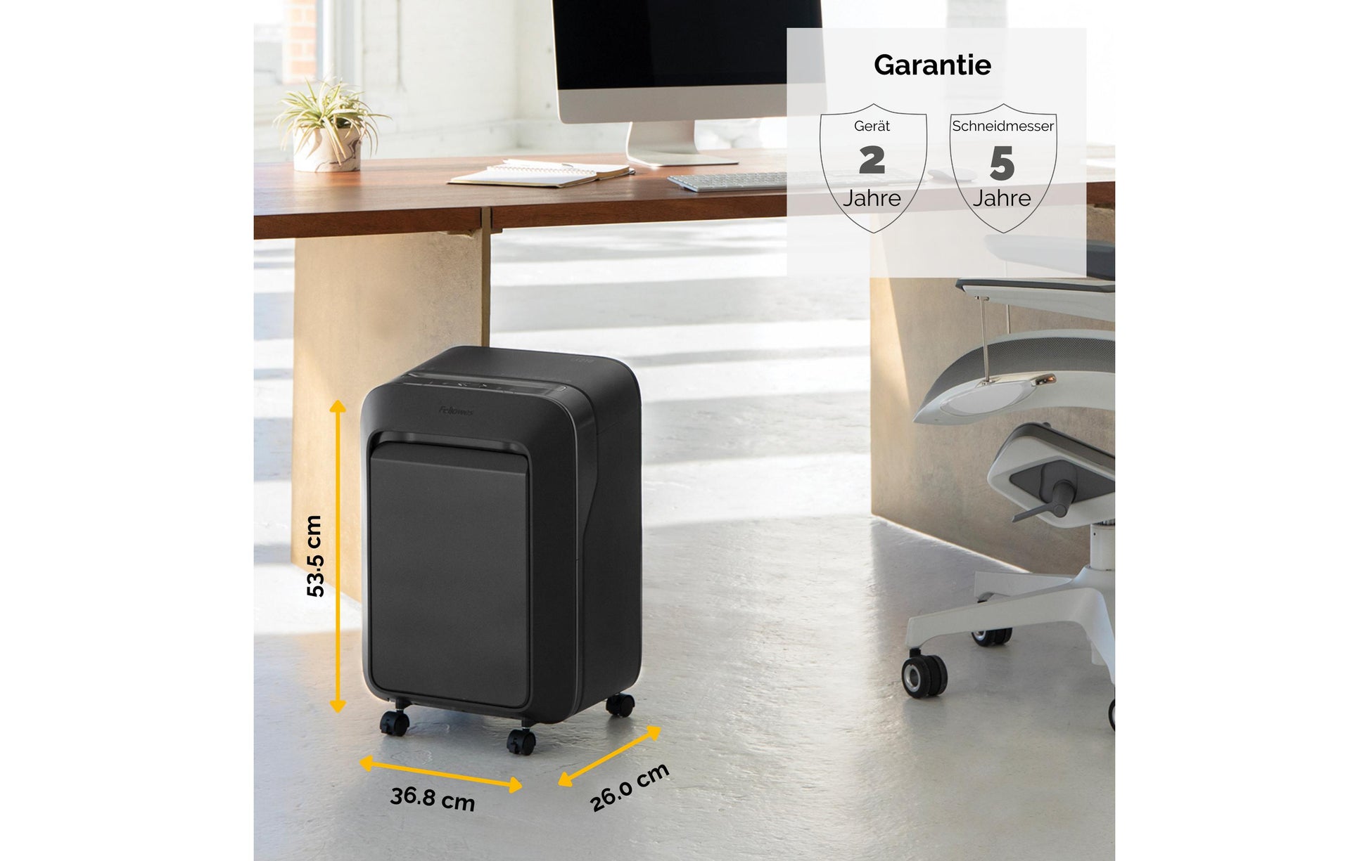 Fellowes LX211 – Aktenvernichter, DIN P-5, Mikroschnitt 2 × 12 mm, 15 Blatt, 23 l
