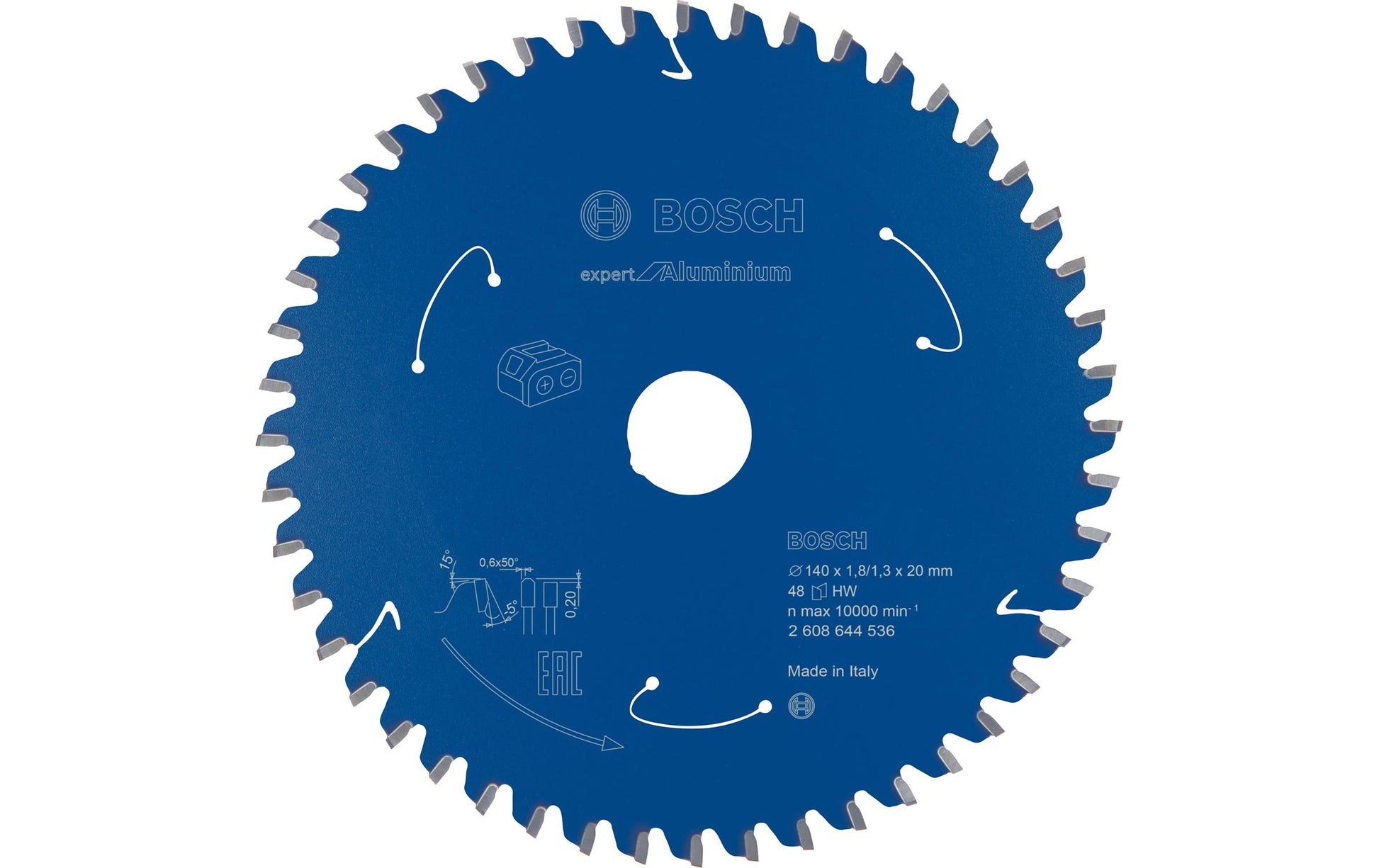 Bosch Professional – Kreissägeblatt, Expert, 140 mm × 20 mm
