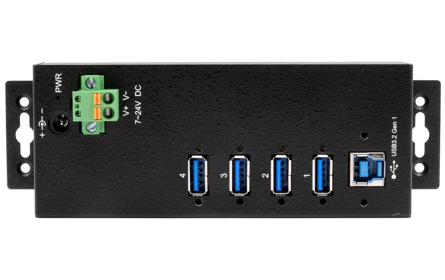 EXSYS EX-1186HMVS-2 USB-Hub – USB-B, 4× USB-A