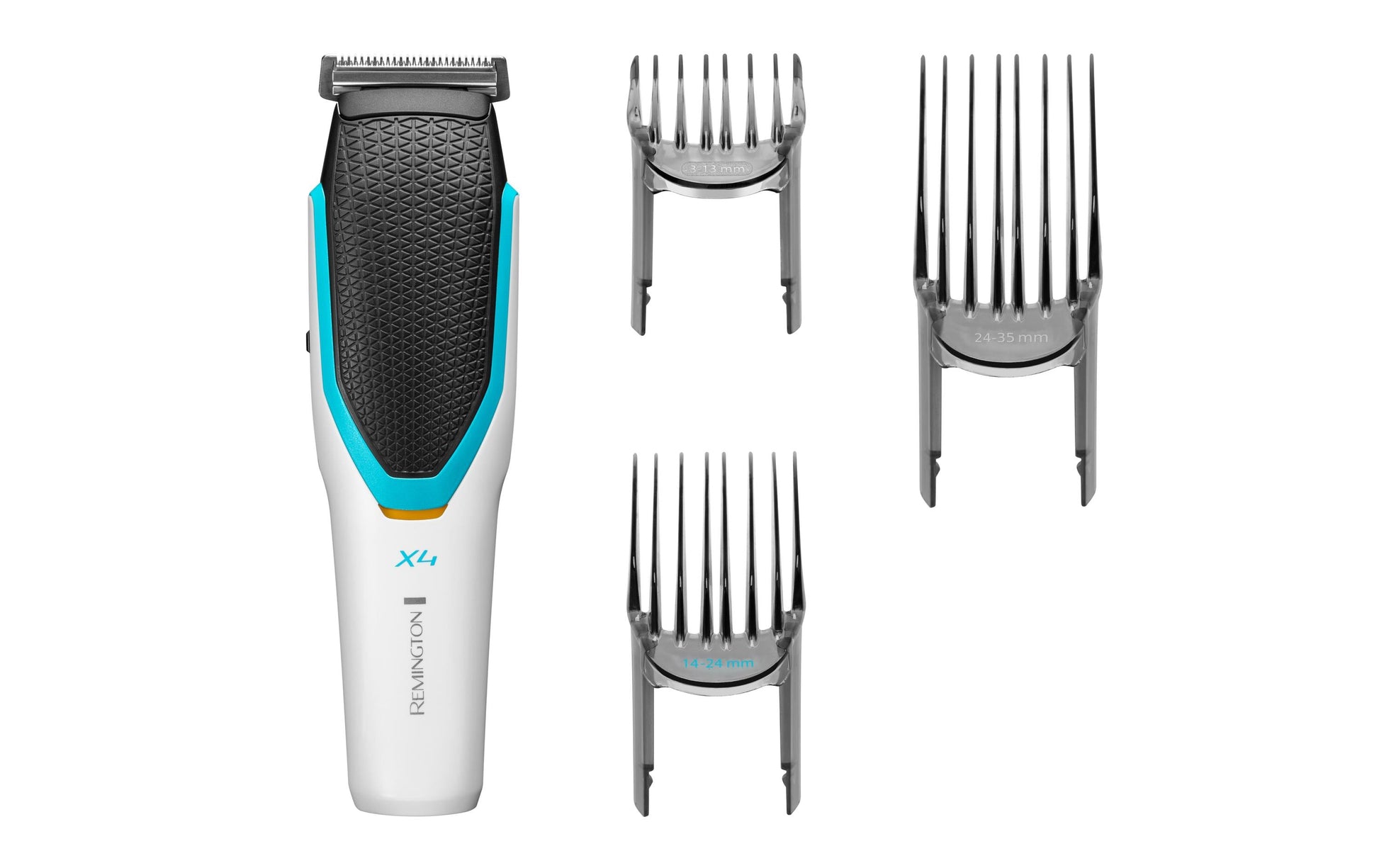 Remington Haarschneider HC4000 X4 Power-X – 0,5–35 mm Schnittlänge, Akku 60 min – Weiss