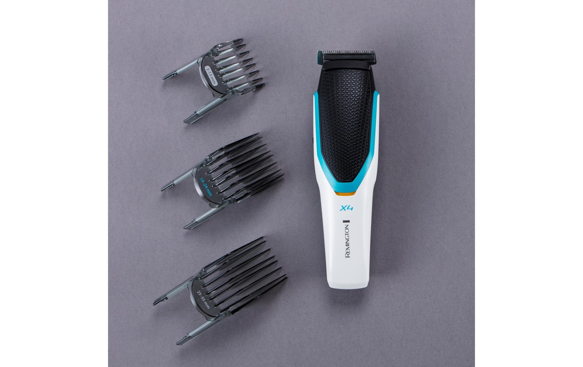Remington Haarschneider HC4000 X4 Power-X – 0,5–35 mm Schnittlänge, Akku 60 min – Weiss
