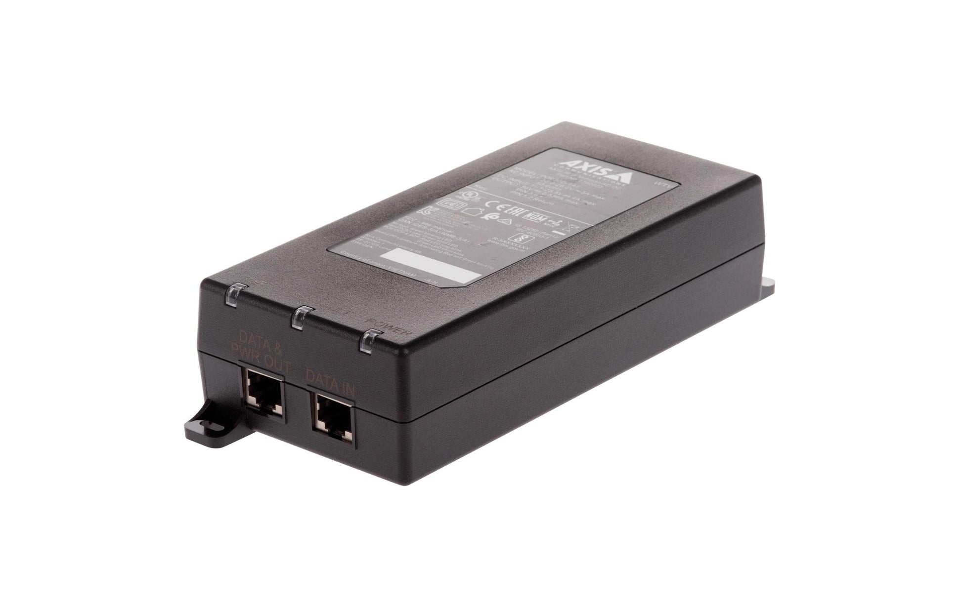 Axis 02209-001 PoE-Injektor 90 W – IEEE 802.3bt – RJ-45×2