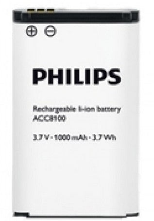 Philips ACC8100 – Li-Ion Akku 3,7 V, 1000 mAh – für PocketMemo DPM8000/DPM7000/DPM6000