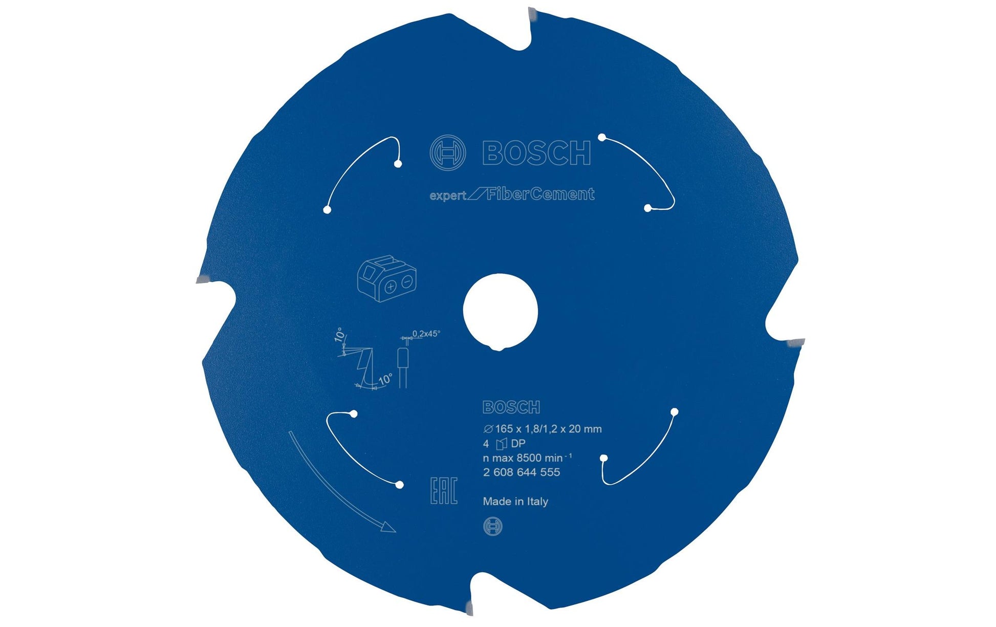 Bosch Professional – Kreissägeblatt, TCG, 165 mm × 20 mm