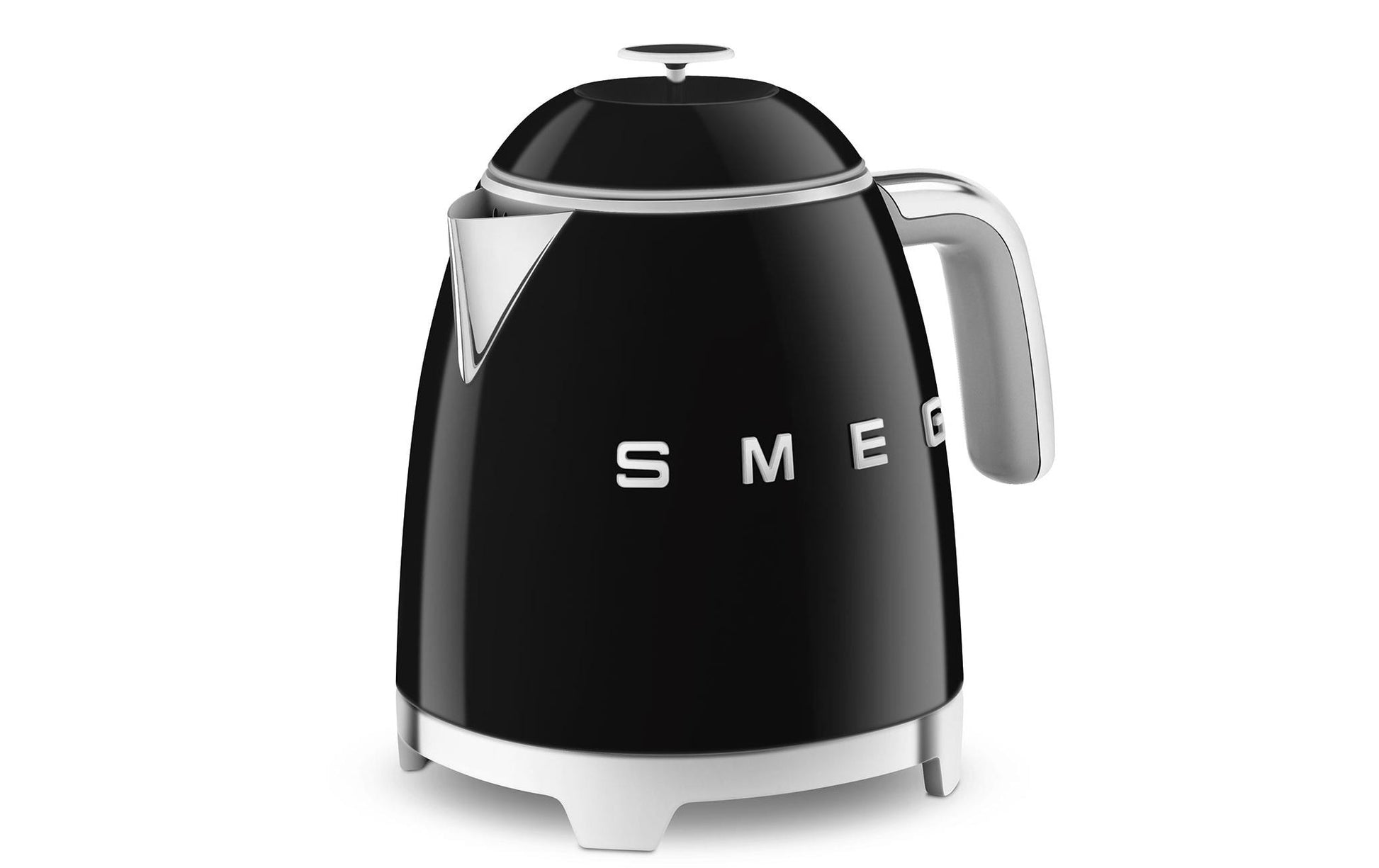 Smeg 50's KLF05BLEU – Wasserkocher 0,8 l, 1400 W, Edelstahl, Schwarz