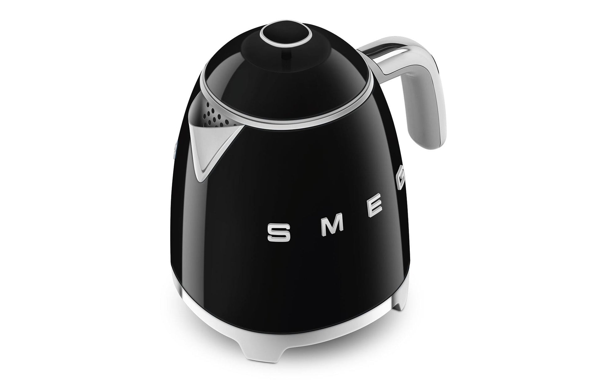 Smeg 50's KLF05BLEU – Wasserkocher 0,8 l, 1400 W, Edelstahl, Schwarz