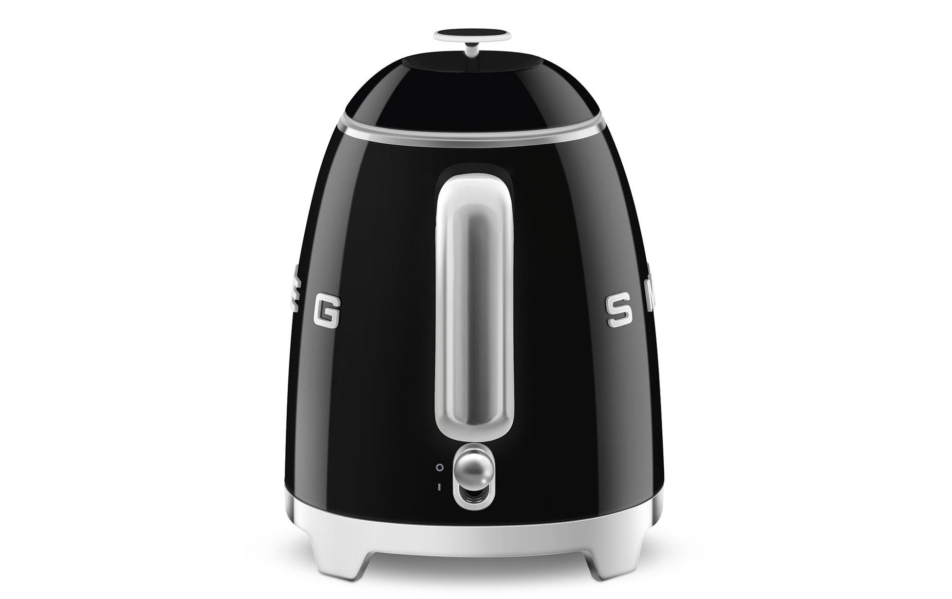 Smeg 50's KLF05BLEU – Wasserkocher 0,8 l, 1400 W, Edelstahl, Schwarz