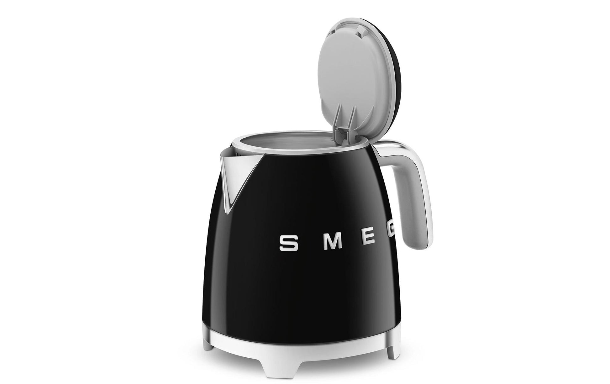 Smeg 50's KLF05BLEU – Wasserkocher 0,8 l, 1400 W, Edelstahl, Schwarz