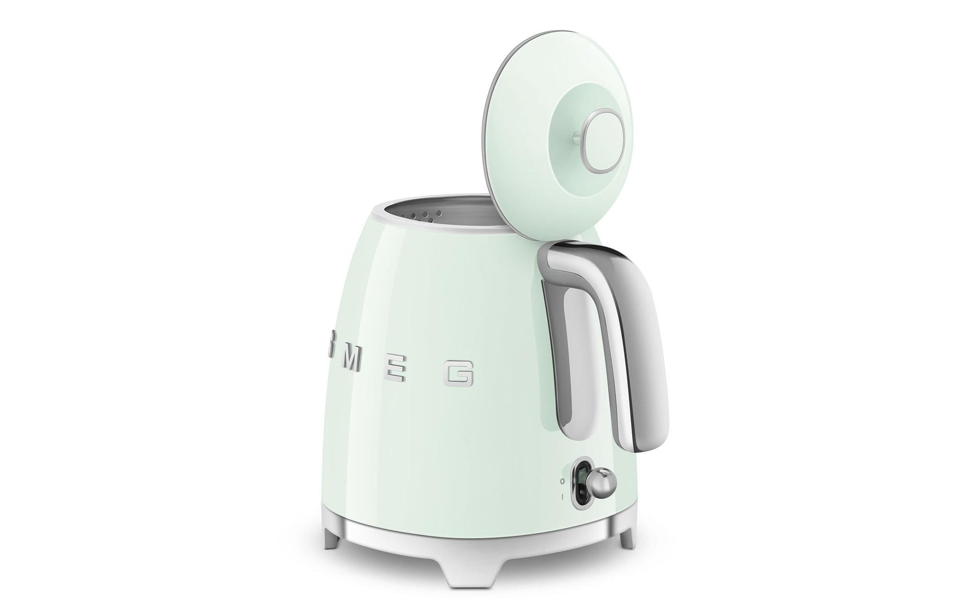 SMEG 50's KLF05PGEU – Wasserkocher 0,8 l, 1400 W, Edelstahl, Türkis