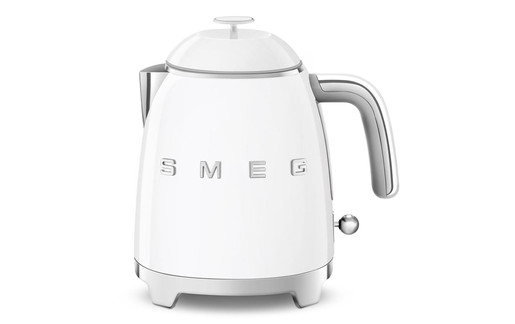 Smeg Wasserkocher KLF05WHEU – Wasserkocher, weisses Edelstahldesign