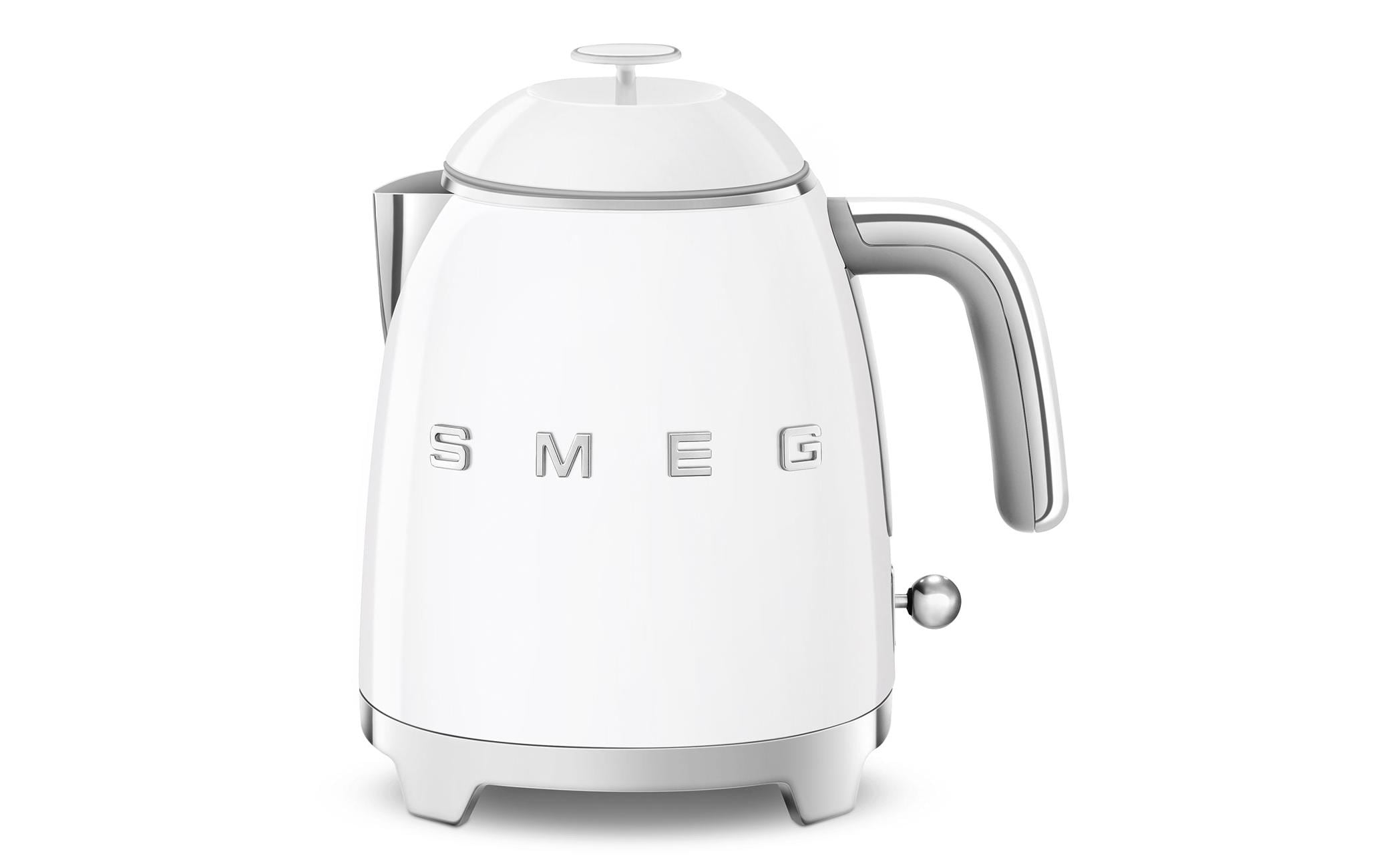 Smeg Wasserkocher KLF05WHEU – Wasserkocher, weisses Edelstahldesign