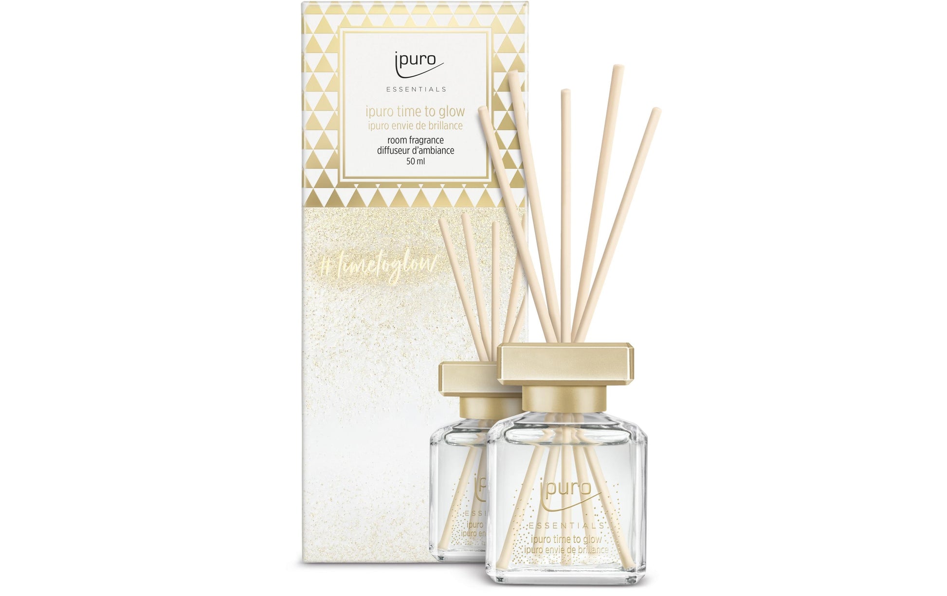 ipuro Essentials Time to Glow – Duftstäbchen, 50 ml