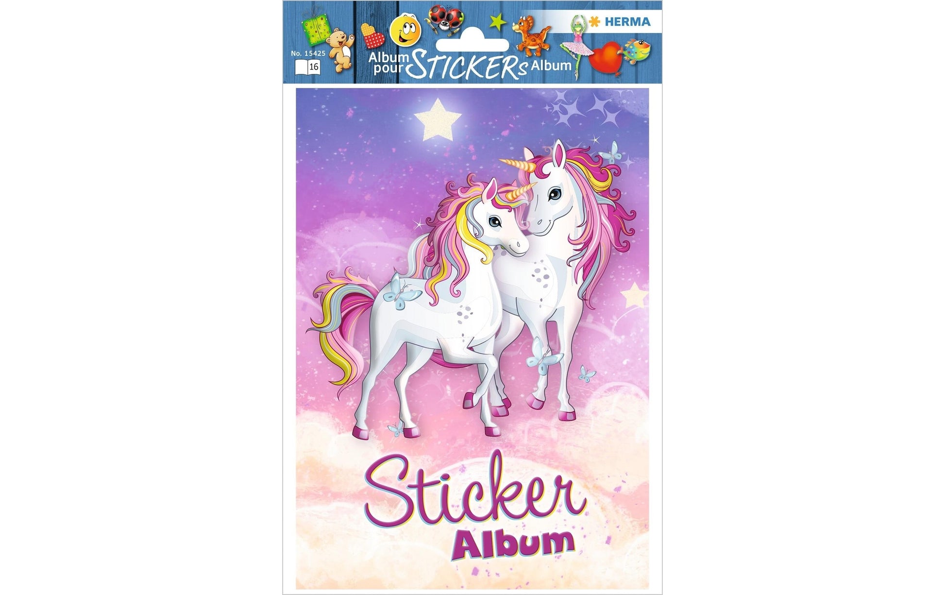 HERMA Stickeralbum – Einhorn Best Friends – Mehrfarbig – 148 × 210 mm