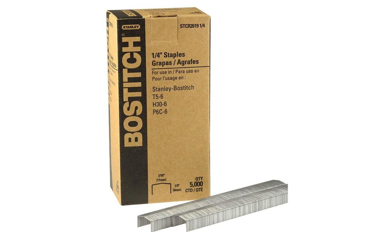 Bostitch Heftklammern – 6 mm – Metall, silber – 5000 Stk.