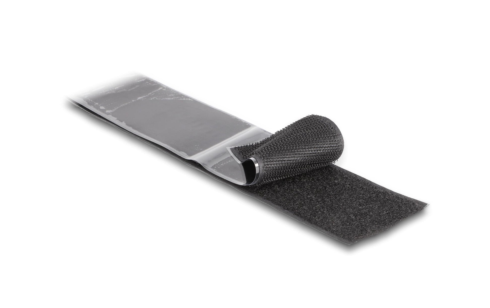 DeLOCK Klettband, 50 mm × 15 m, schwarz, 1 Stück