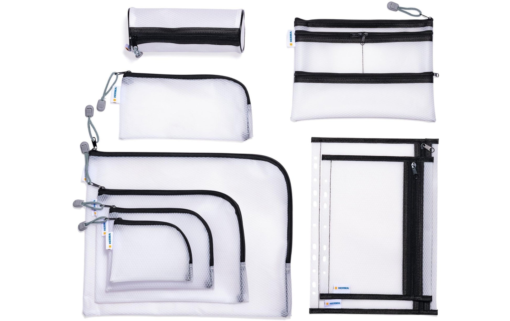 HERMA Sichtmappe A5 – transparent, Kunststoff, glänzend, 180 µm