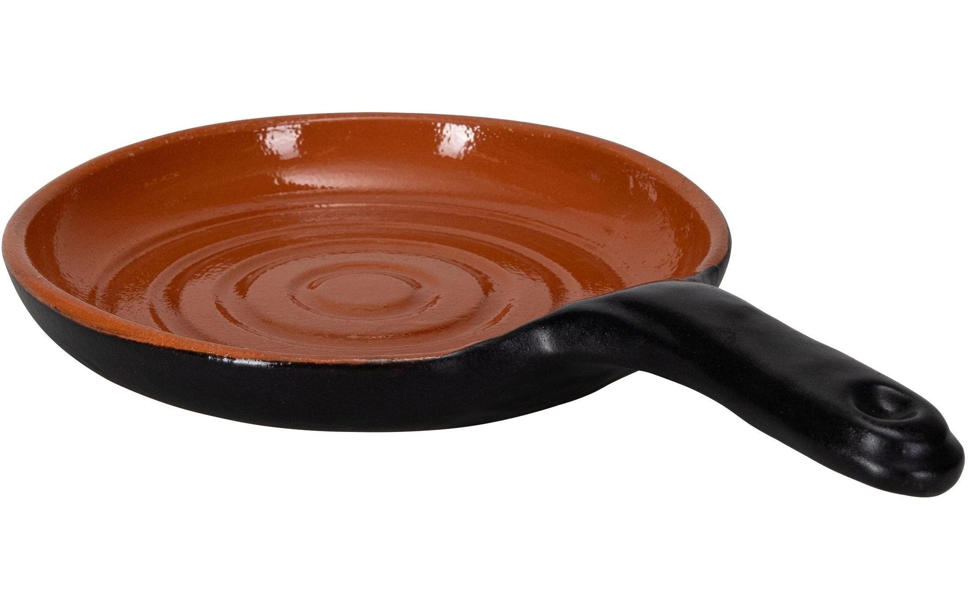 Nouvel Fonduepfanne – Ø 16 cm, Terracotta, für Backofen, Grillrost