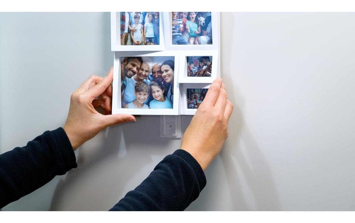 Max Hauri AG Max Hauri Slide Strip – Universalhalterung, weiss, 2 Stück