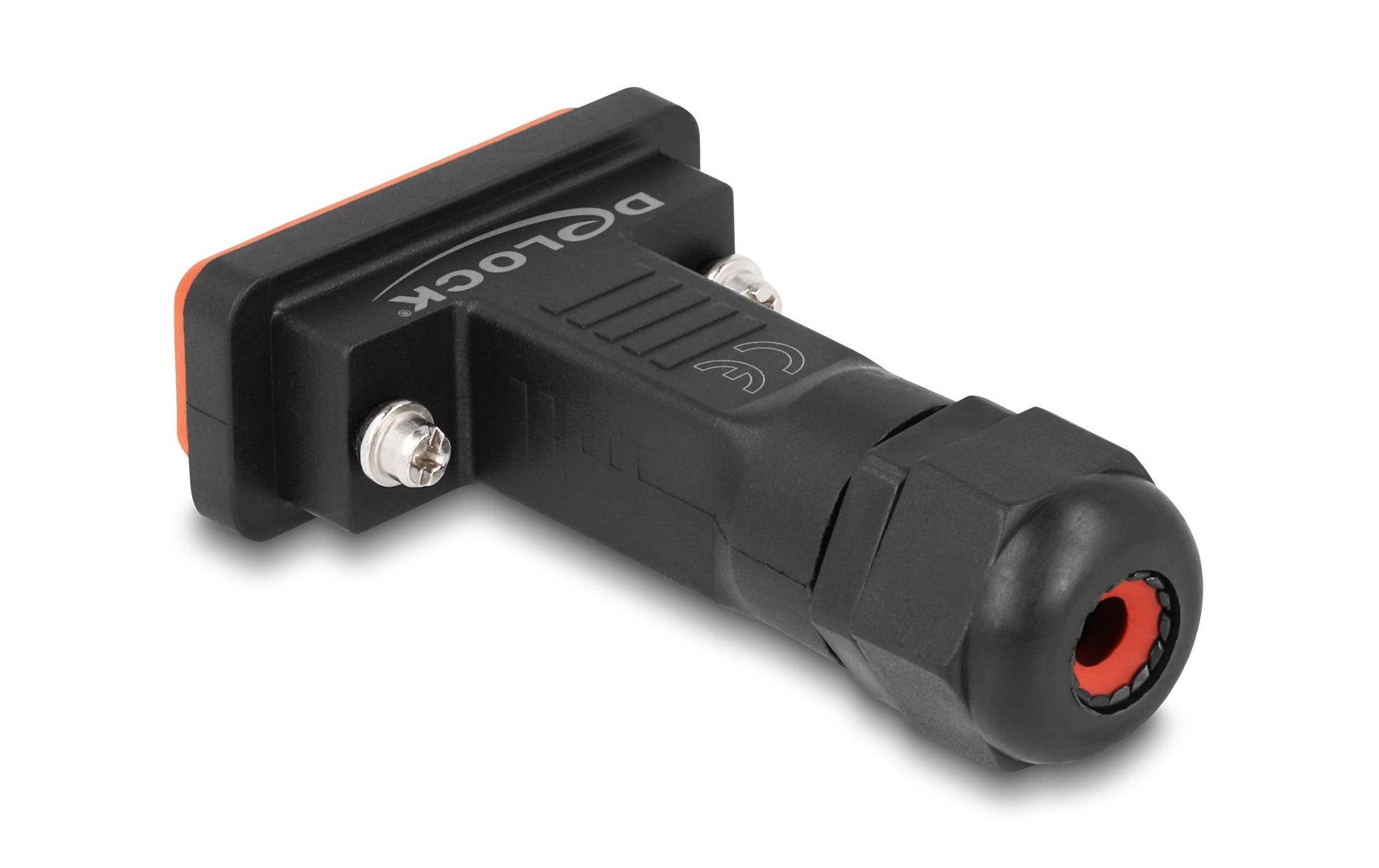 DeLOCK D-Sub HD 26 Pol Stecker Adapter D-Sub HD 26 zu Lötpins – IP67, Polyamid, männlich, 80 × 49 × 22 mm