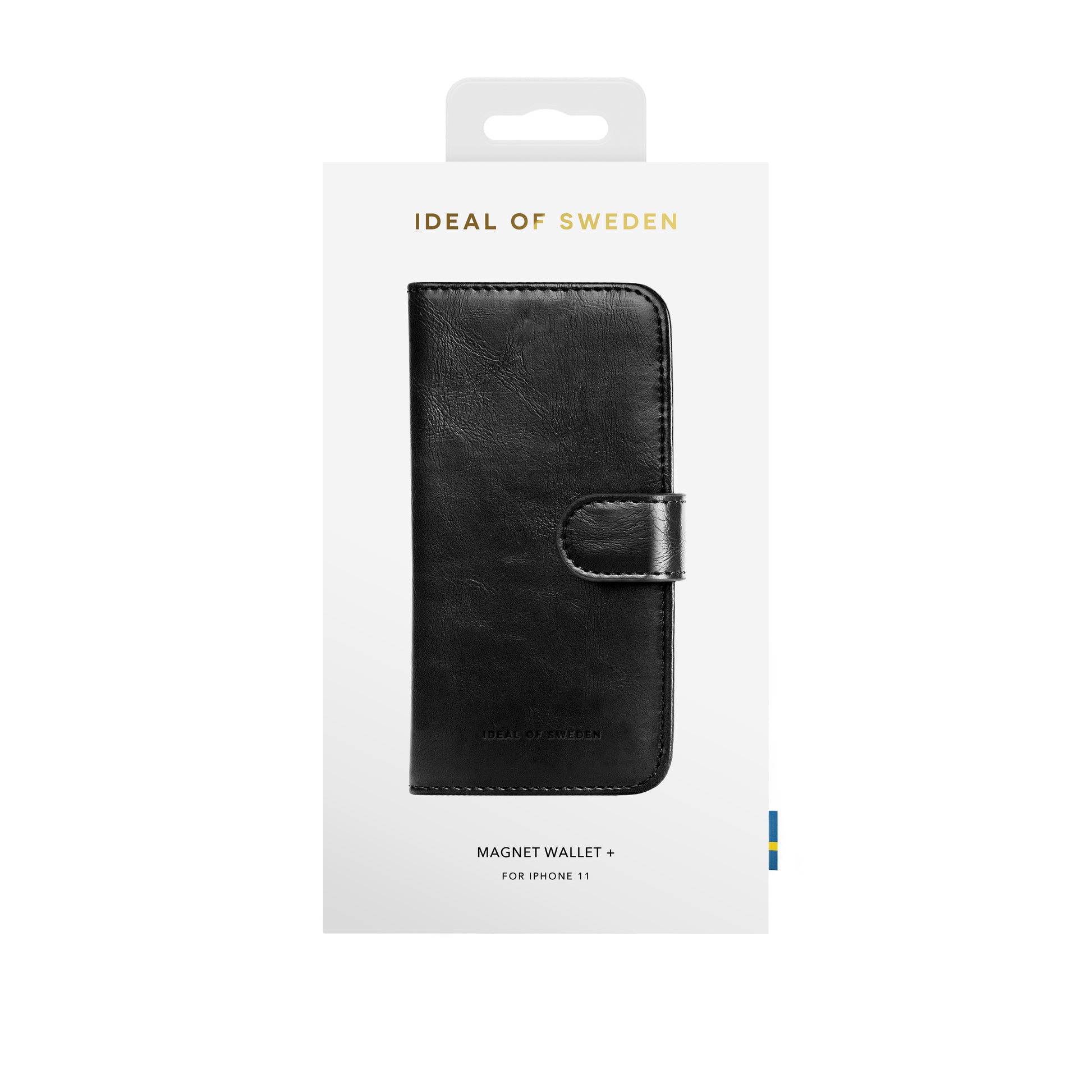 Ideal of Sweden – Booklet-Hülle – für Apple iPhone 11 – schwarz – Kunstleder – mit Kartenfach