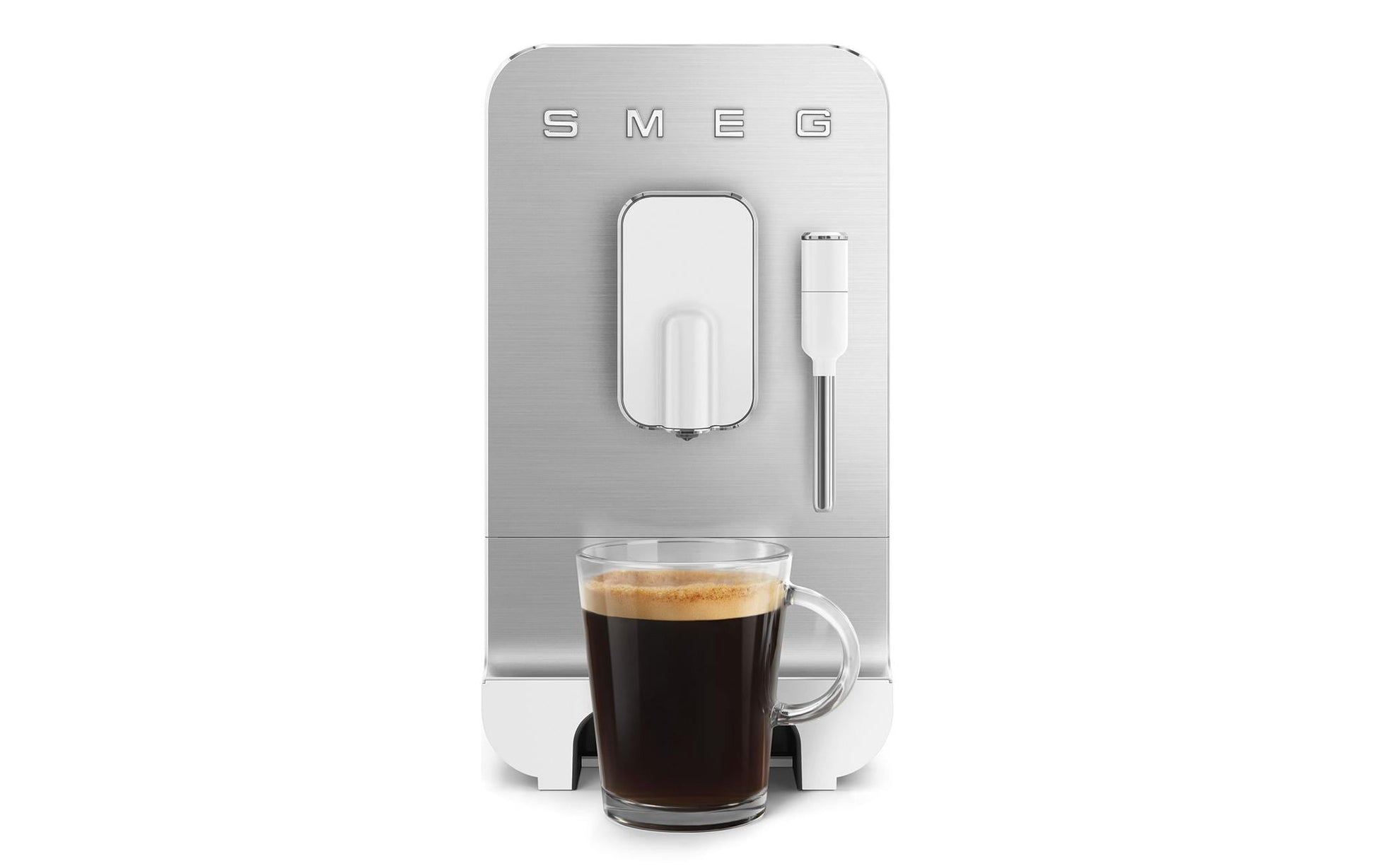 Smeg BCC12WHMEU Kaffeevollautomat – 19 bar, 1,4 l, 150 g, Weiss matt