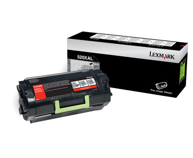 Lexmark Toner 520XAL – schwarz, 45000 Seiten – für MS711