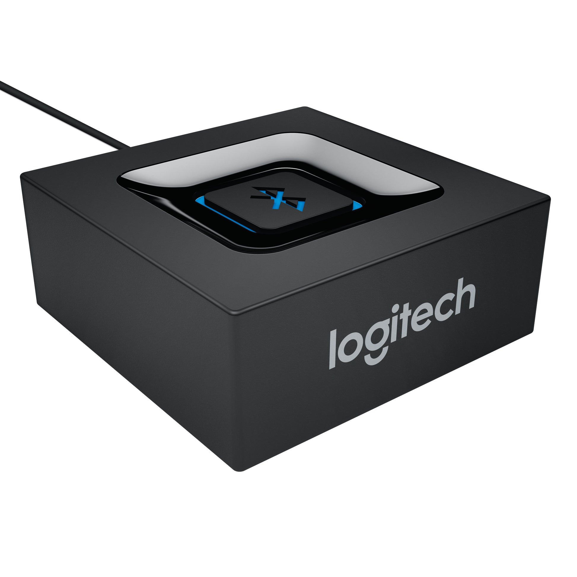Logitech Bluetooth Audio Empfänger – Audio Adapter, 3,5 mm, Bluetooth 3.0, Schwarz