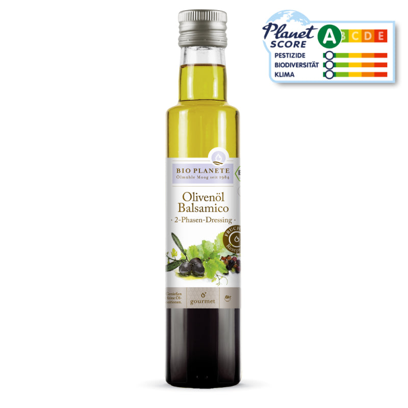 BIO PLANÈTE Olivenöl mit Balsamico di Modena Extra Vergine, Bio – 250 ml