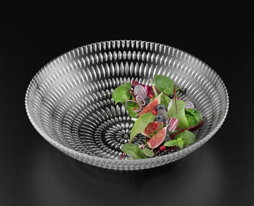 Nachtmann Salatschüssel – 2,7 l, Ø 30 cm, H 8,3 cm, Kristallglas, Transparent, spülmaschinenfest