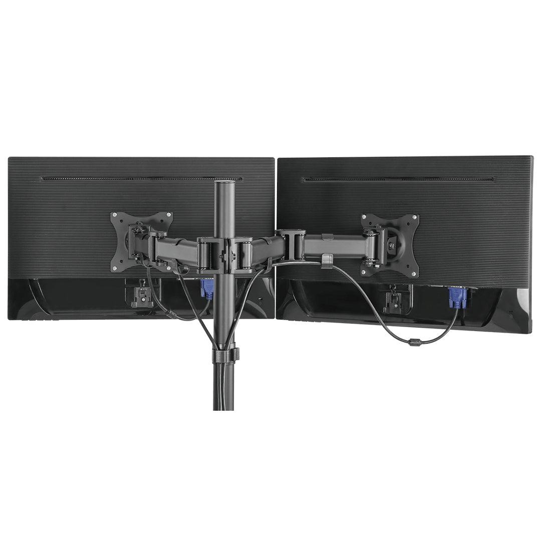 Ultradesk Skeleton Double – Monitorarm Tischhalterung – bis 27" – für VESA 75×75/100×100 mm