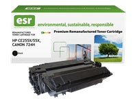 esr CE255X (3482B002) schwarzer Toner – kompatibel – 12'500 Seiten – für Canon 3482B002