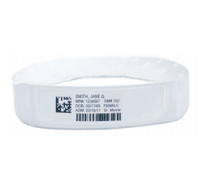Zebra Z-Band Fusion – Armbänder 76 × 279 mm – Polypropylen/PET, weiss – Thermodirekt – 200 Stk.