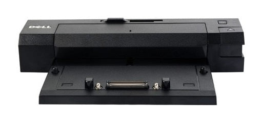 DELL E-Port Advanced 240W Dockingstation – 2× DP, 1× VGA, 2× DVI, 5× USB-A, 3,5 mm, für Latitude E5440/E5540
