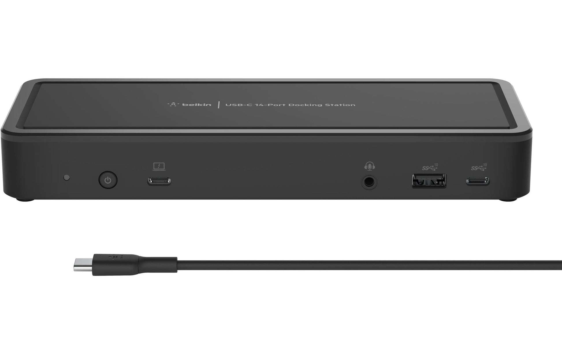 Belkin INC003VFBK Dockingstation – USB-C, 2× DP, 2× HDMI, 5× USB-A, 3× USB-C, 65 W PD, GbE, 3,5 mm Audio